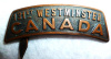 131st Battalion (New Westminster, B.C.) Shoulder Title, O.B. Allan Maker
